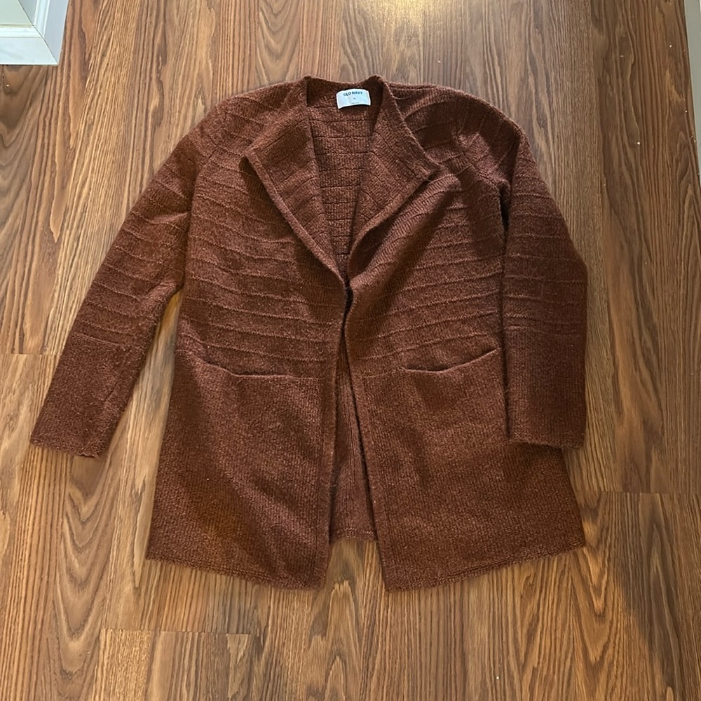 Old Navy Deep Orange Color Cardigan